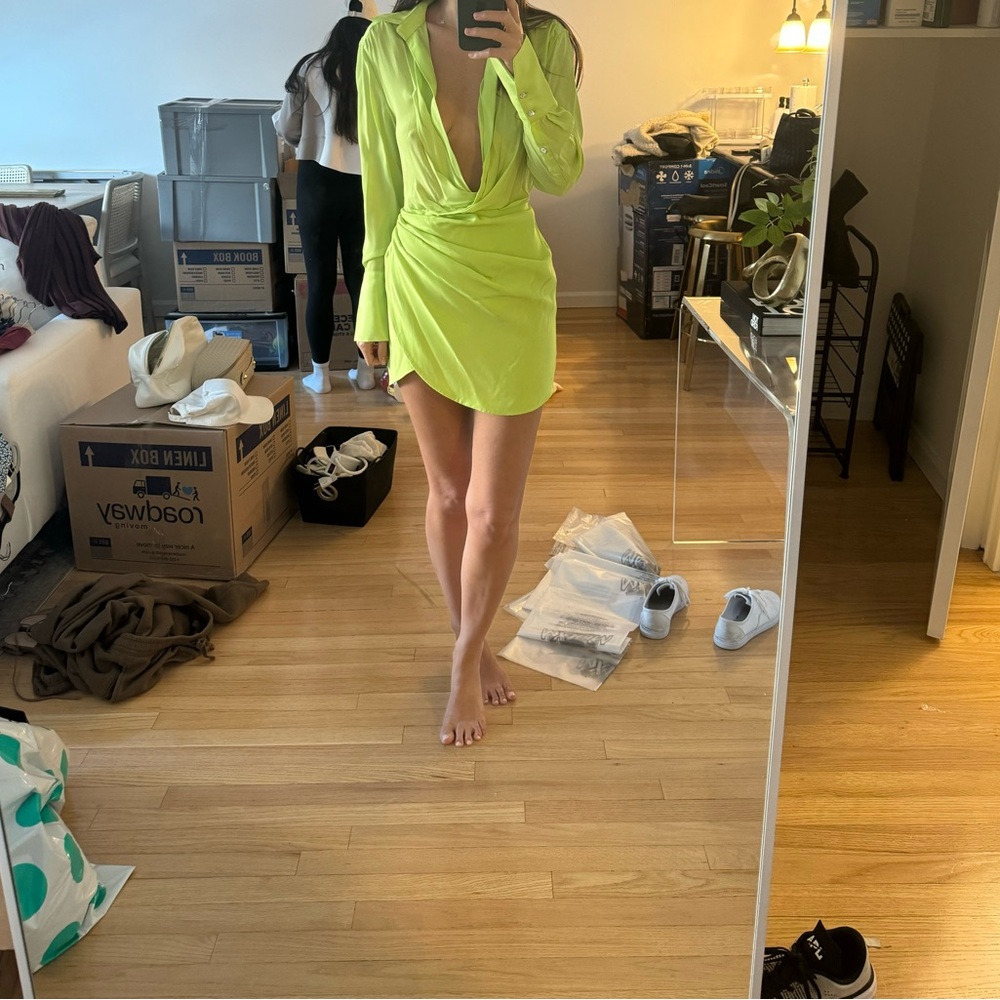 GAUGE81 Naha Short Dress